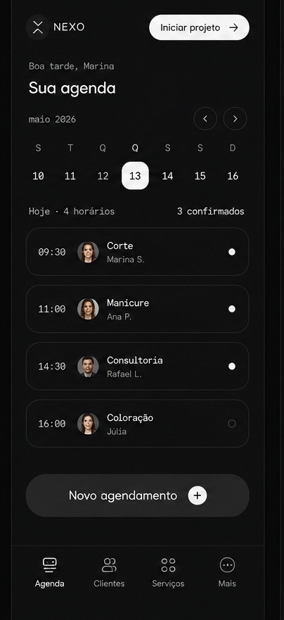 NEXO — Aplicativo de agenda